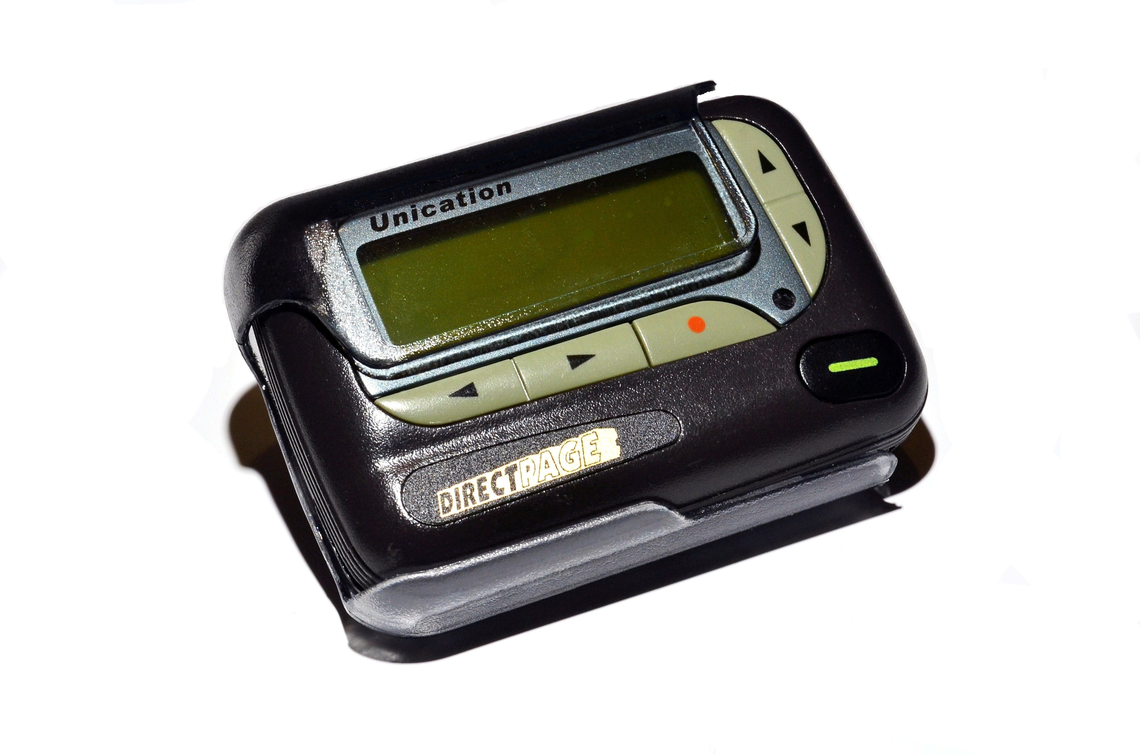 Unication Alpha Elite 1way alphanumeric word message pager